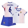 Camisola + Calções França Camavinga 6 Criança Equipamento 2ª Euro 2024